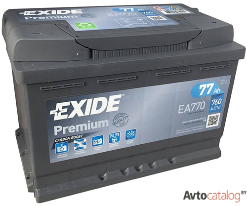 Exide Premium EA770 (77 А/ч)